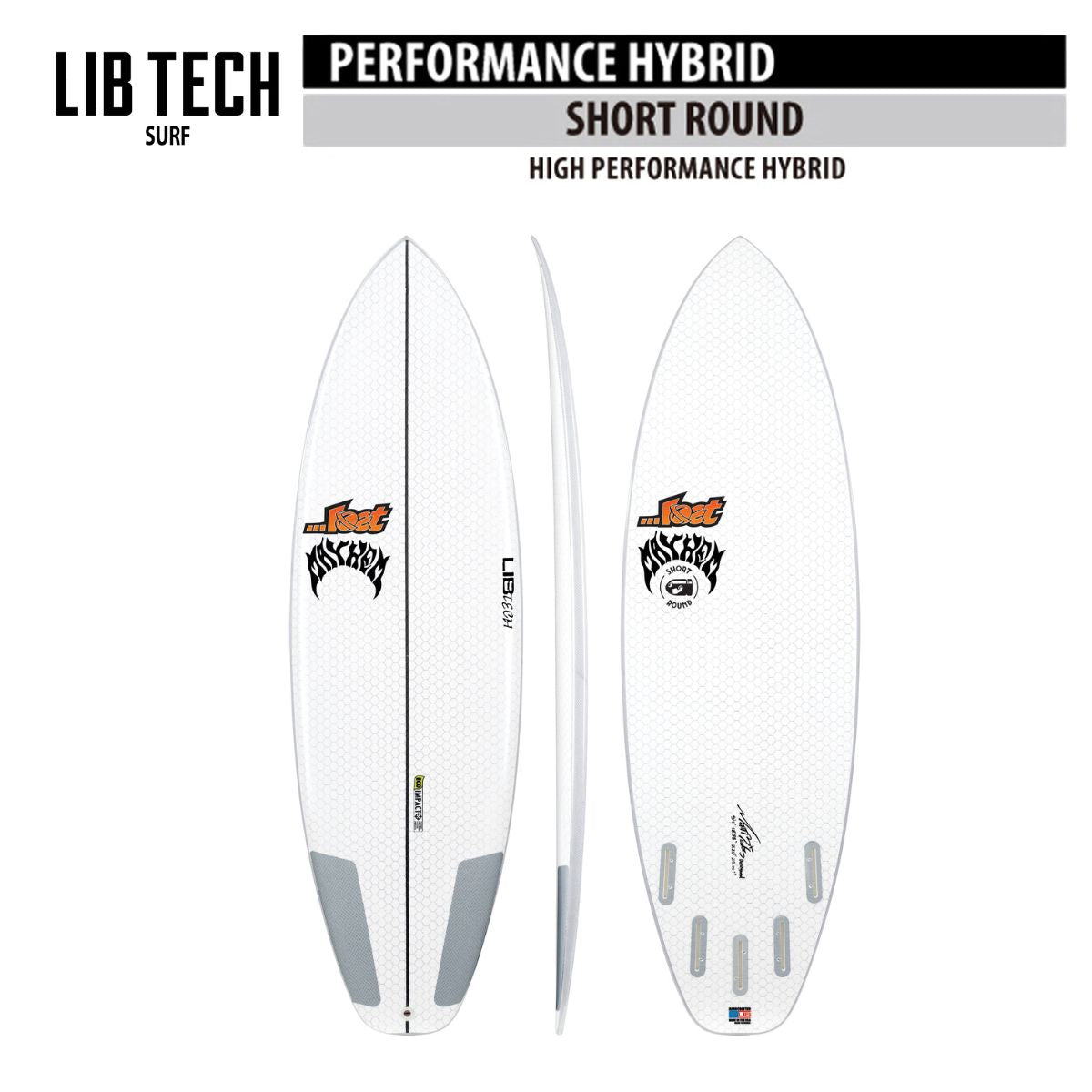 LIBTECH SURFBOARD SHORT ROUND/リブテック サーフボード ショートラウンド