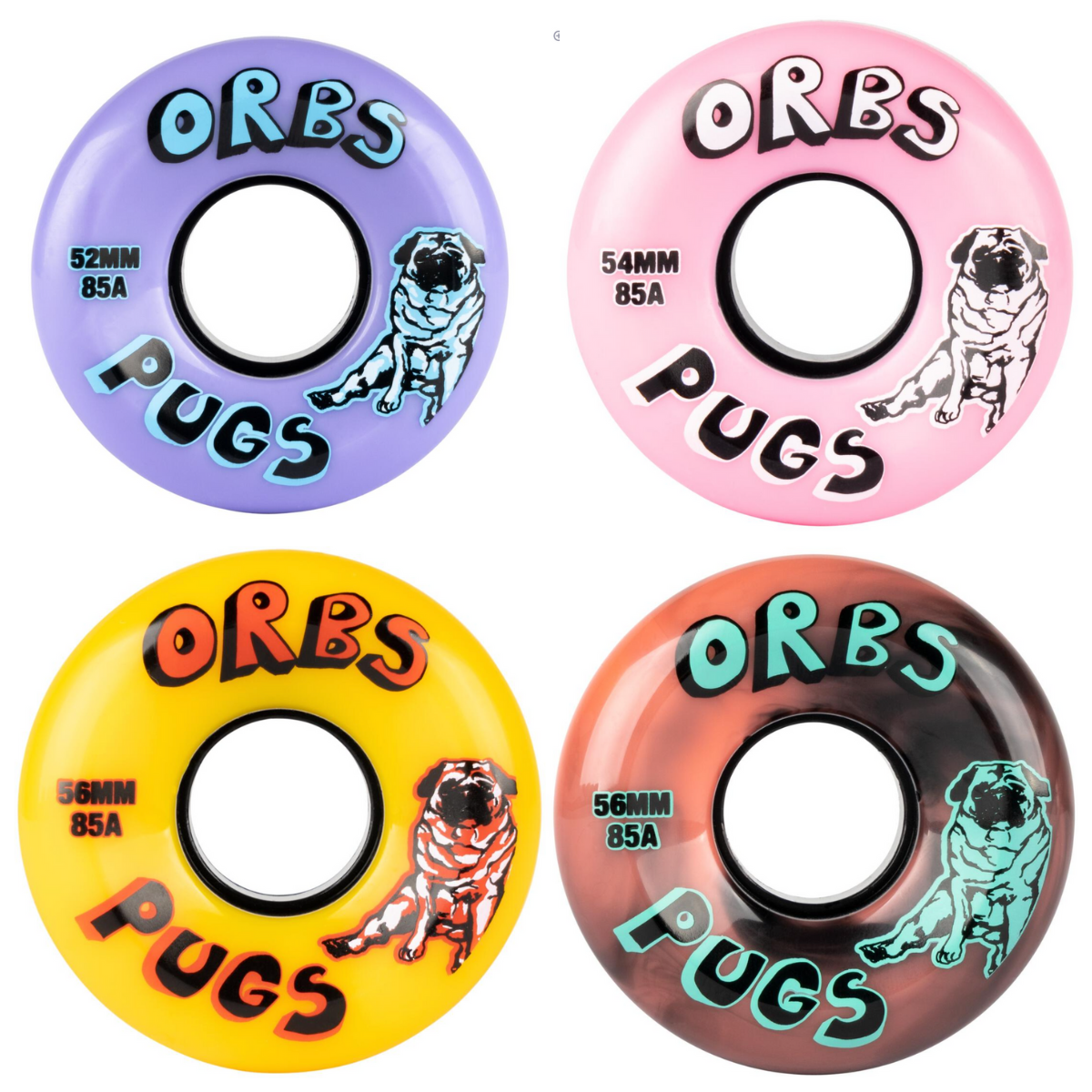 ORBS WHEELS PUGS 85A SERIES