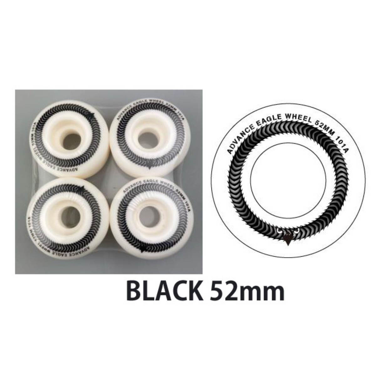 EAGLE WHEEL White 4個/1set イーグル ウィール ホワイト
