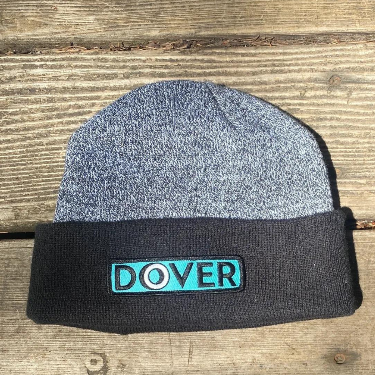DOVER Black Static Beanie ニット帽