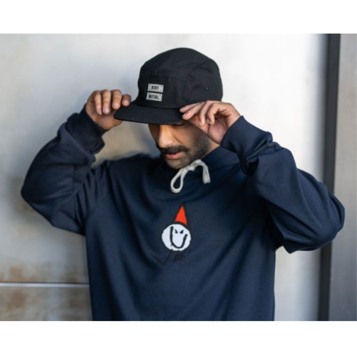 BENT MEATL BENT 5 PANEL CAP Black/ベントメタル 5パネルキャップ 黒