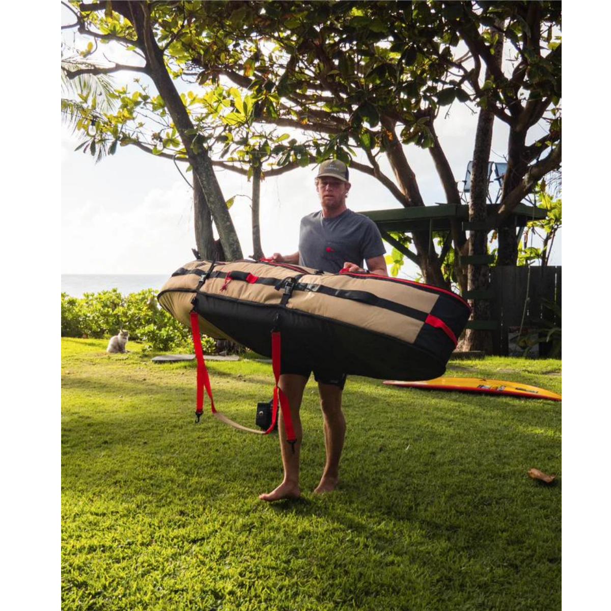 VEIA John John Florence 4 Board Bag 6'6 Desert / ベイア 4ボードバッグ