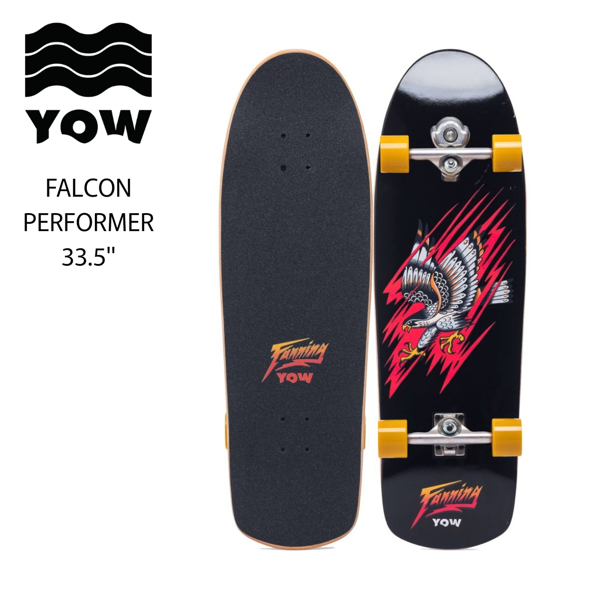 YOW Surfskate FALCON PERFORMER 33.5"