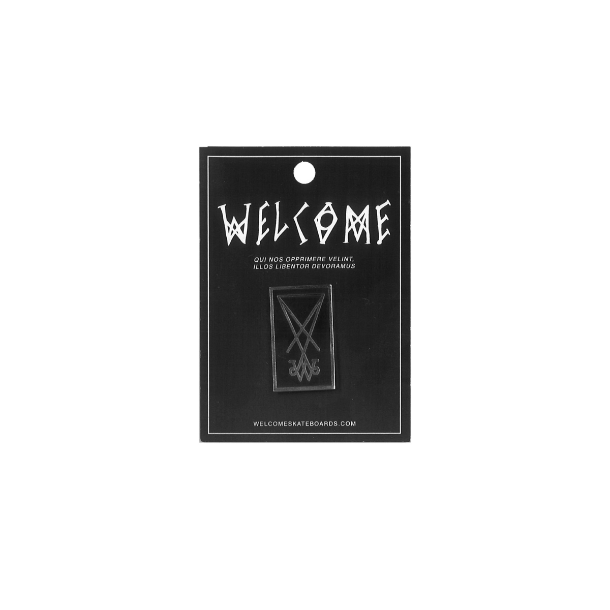 WELCOME ENAMEL PINS
