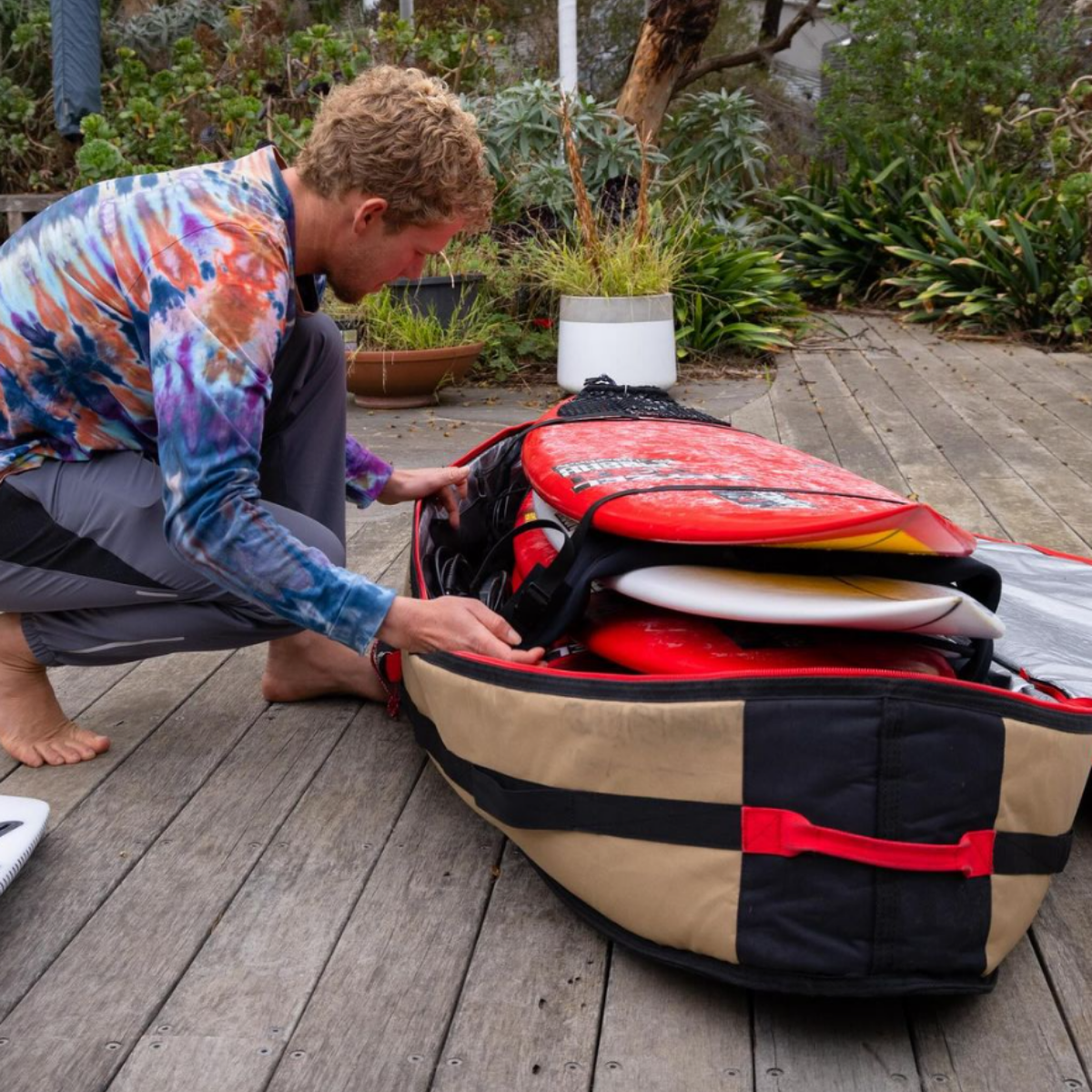 VEIA John John Florence 4 Board Bag 6'6 Desert / ベイア 4ボードバッグ