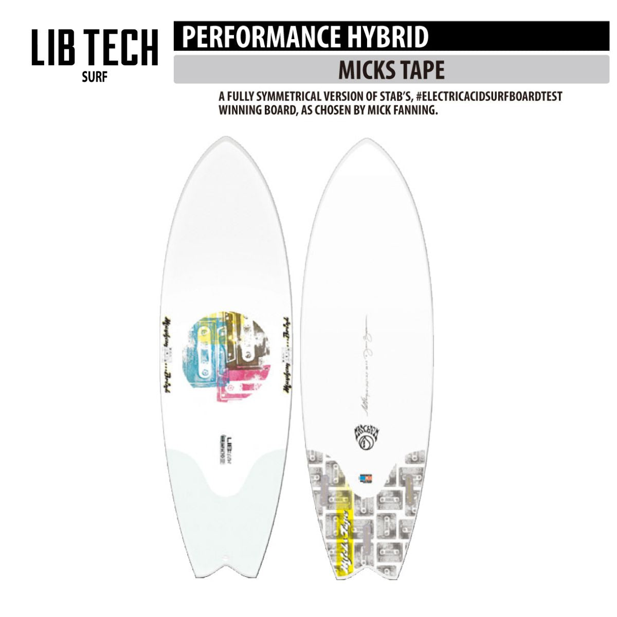 LIBTECH SURFBOARD MICKS TAPE/リブテック サーフボード ミックステープ