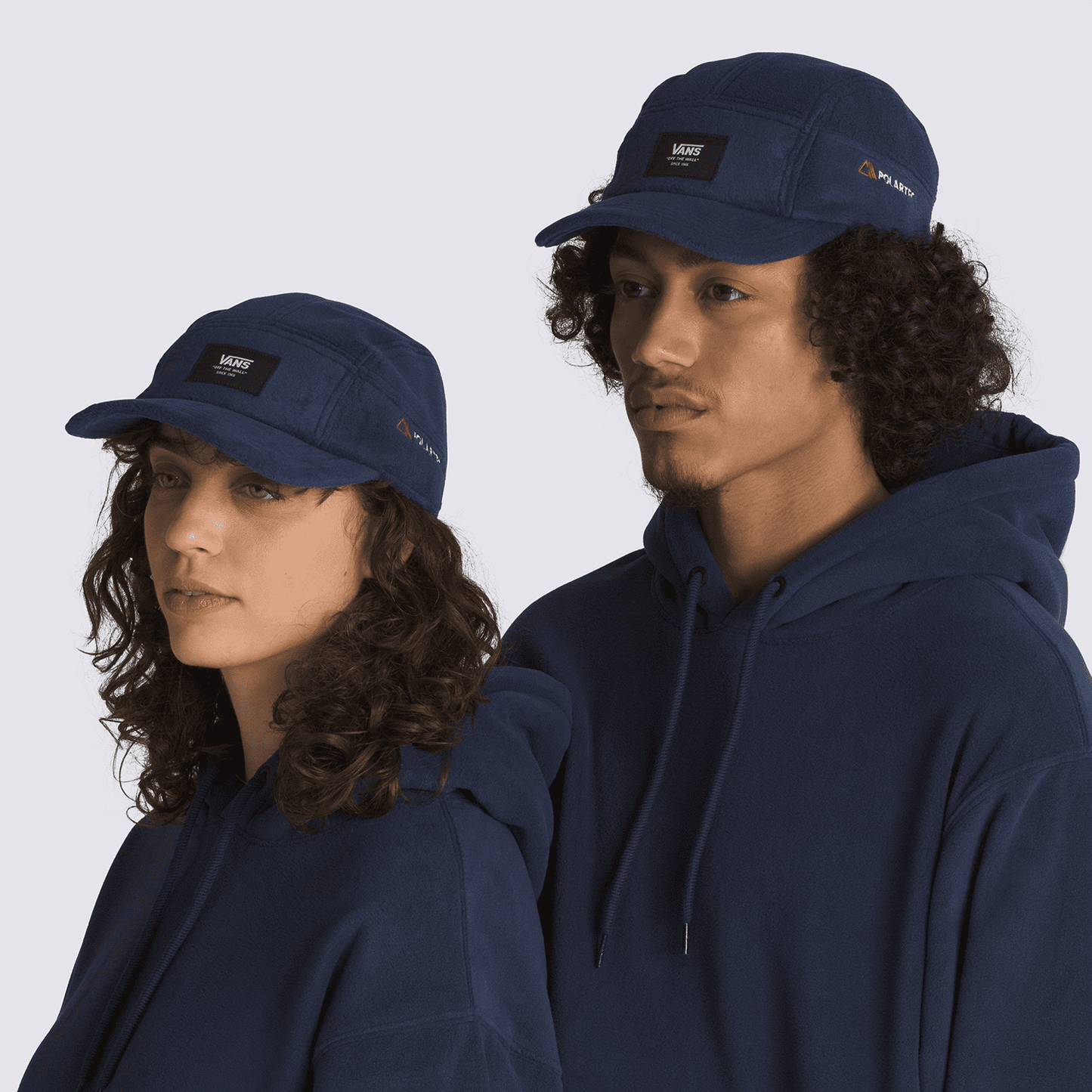 VANS DENING CURVED BILL CAMPER Dress blues / ヴァンズ デニング カーブド ビルキャンパー