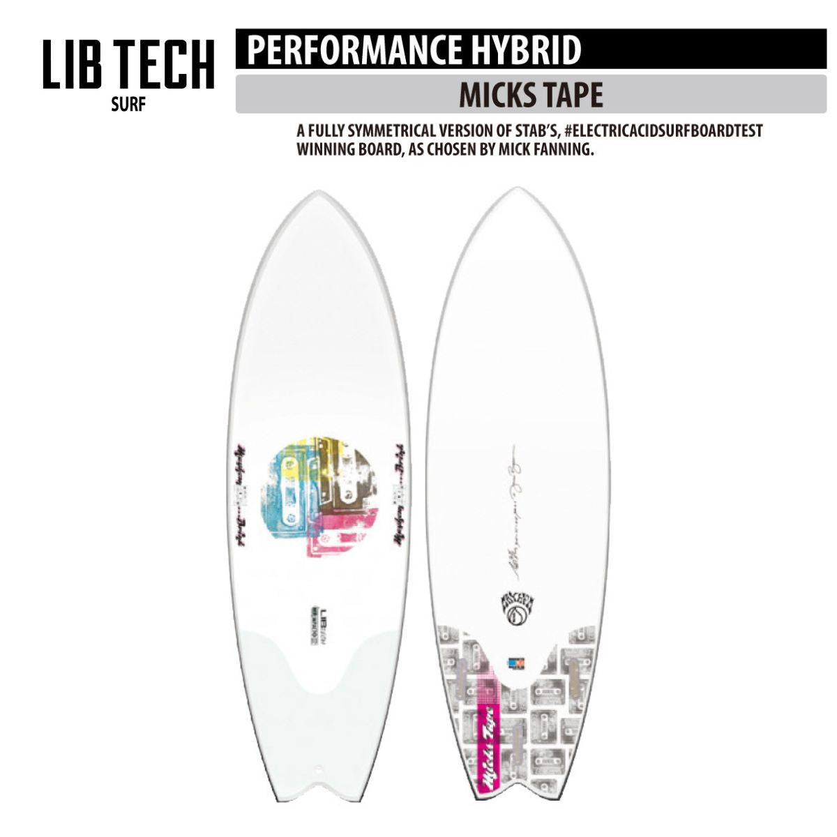 LIBTECH SURFBOARD MICKS TAPE/リブテック サーフボード ミックステープ