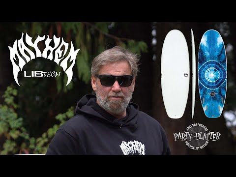 LIBTECH SURFBOARD PARTY PLATTER 5'7"(37.5cl)/リブテック サーフボード パーティプラッター