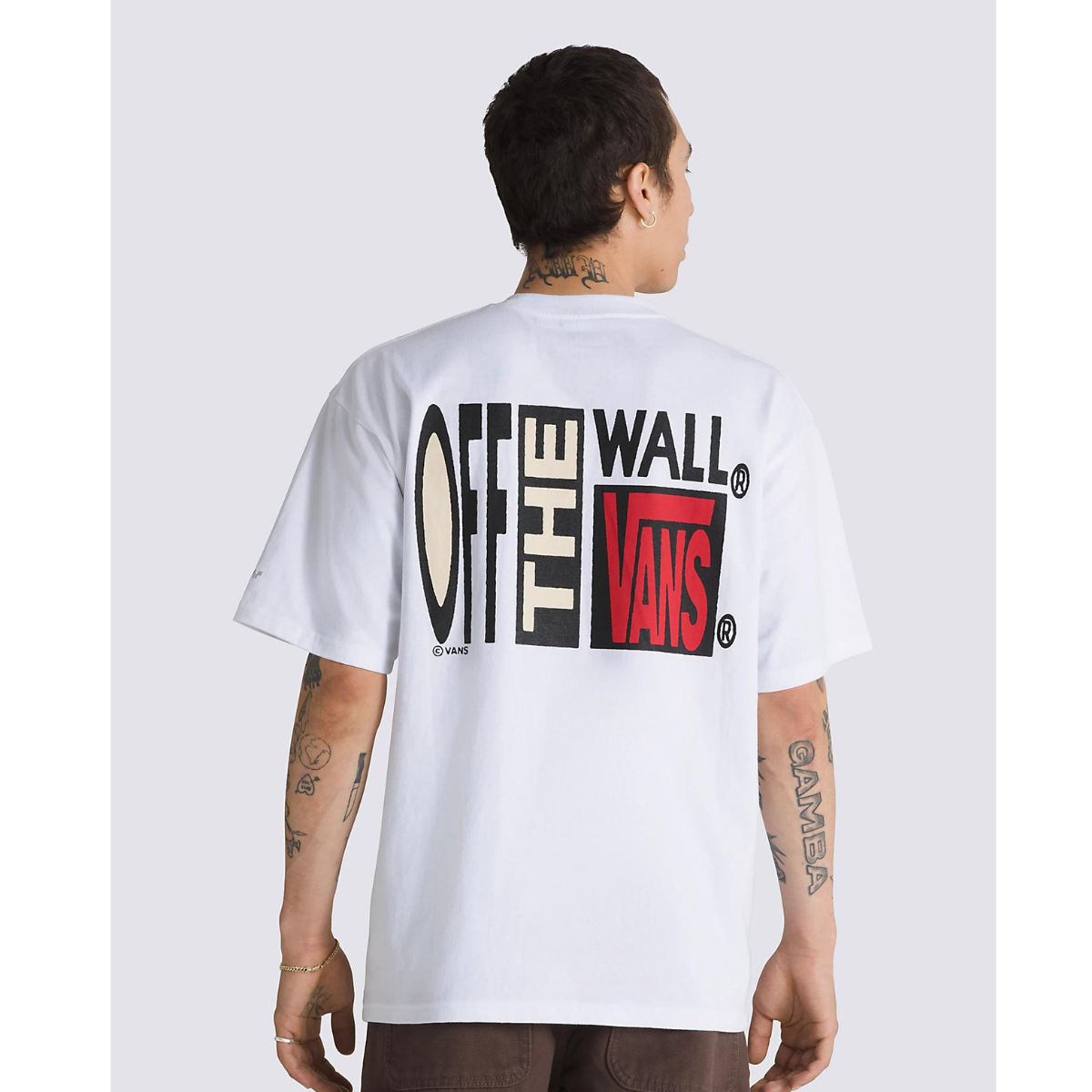 VANS SKATE AVE SS TEE White / ヴァンズ スケートエーヴィーィー 半袖Tシャツ 白