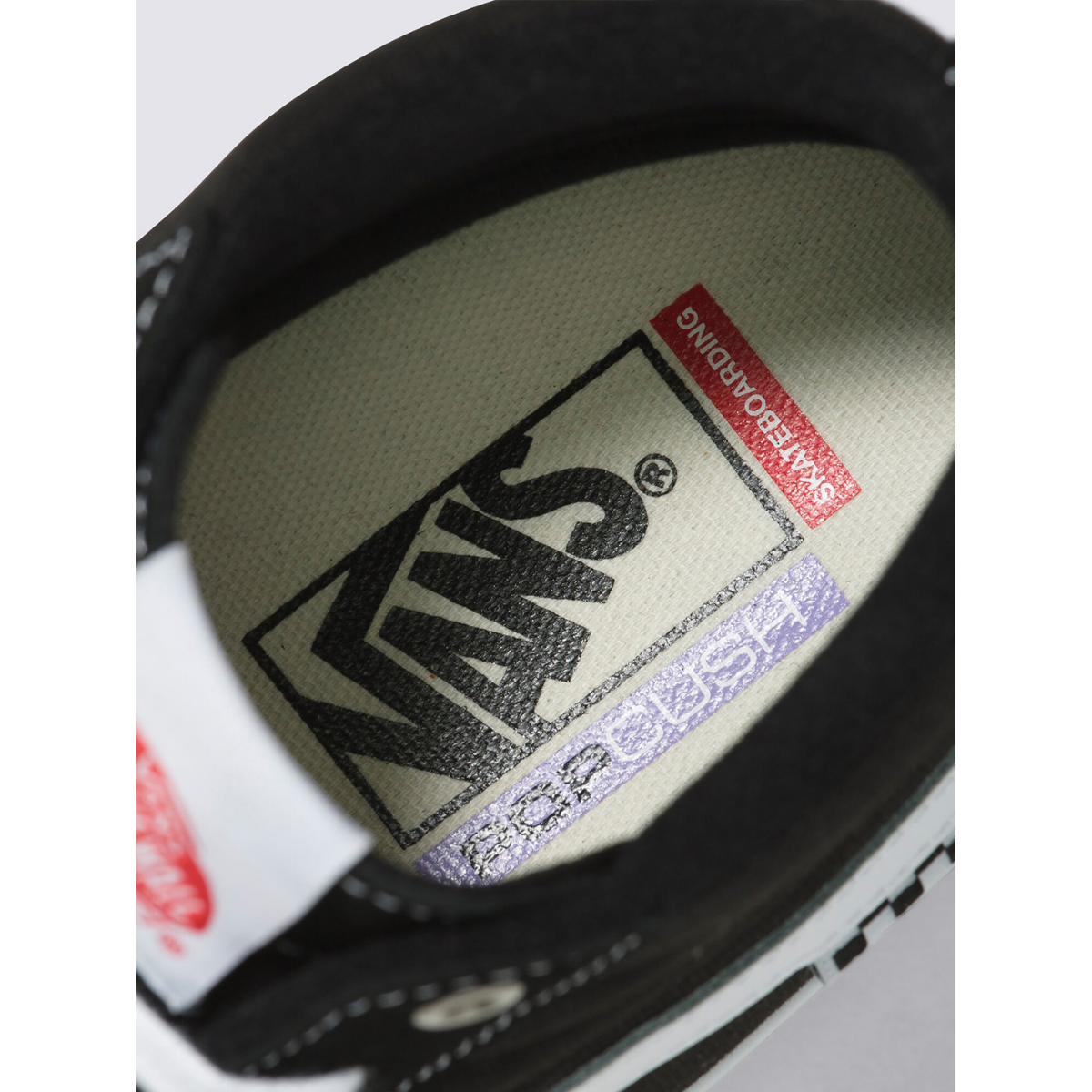 VANS SKATE SK8-HI Black/white / ヴァンズ スケートスケハイ 黒
