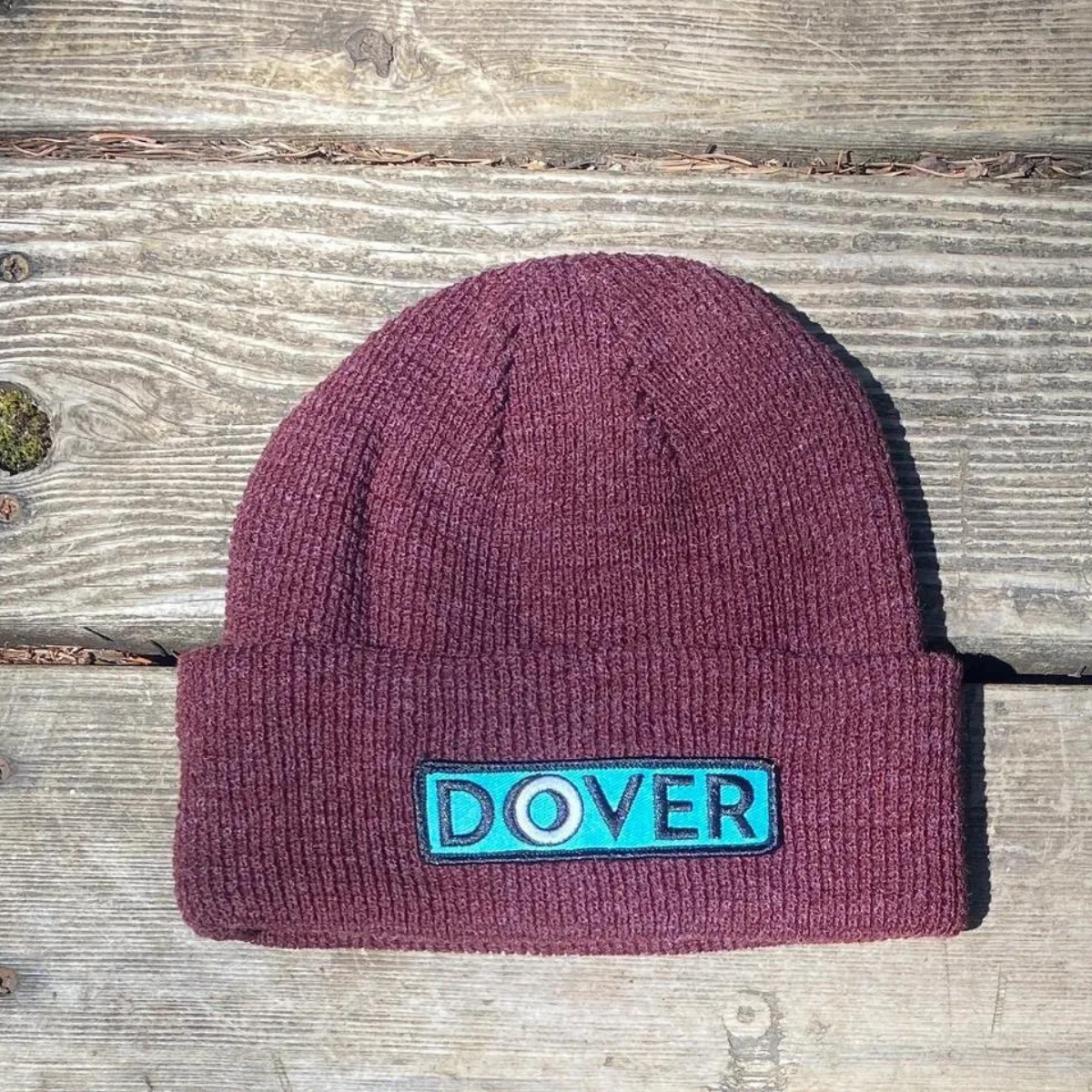 DOVER The Burgundy Waffle Knit Beanie ニット帽