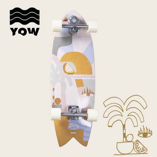 YOW x Paddle Paddle x MADI 限定サーフスケートボード