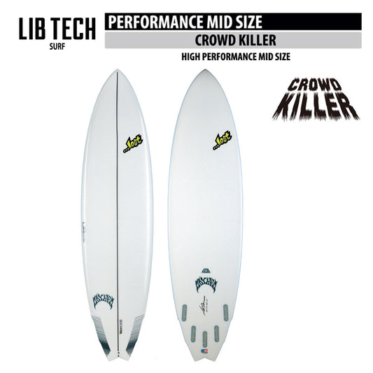 LIBTECH SURFBOARD CROWD KILLER/リブテック サーフボード クラウドキラー