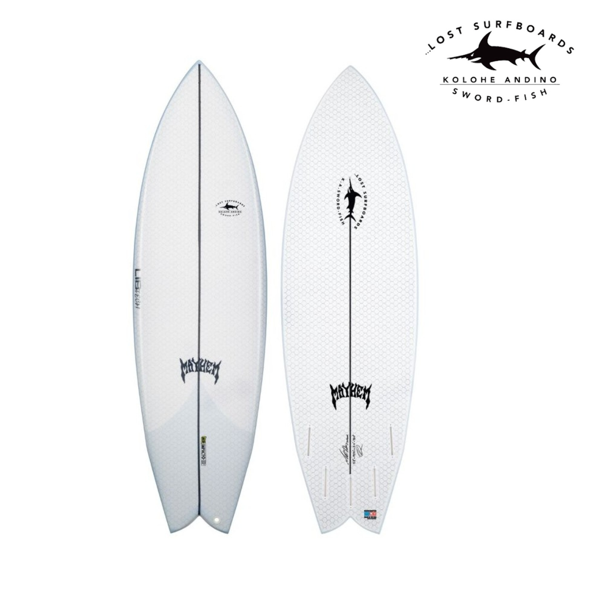 【訳あり品】LIBTECH SURFBOARD K.A. SWORD FISH