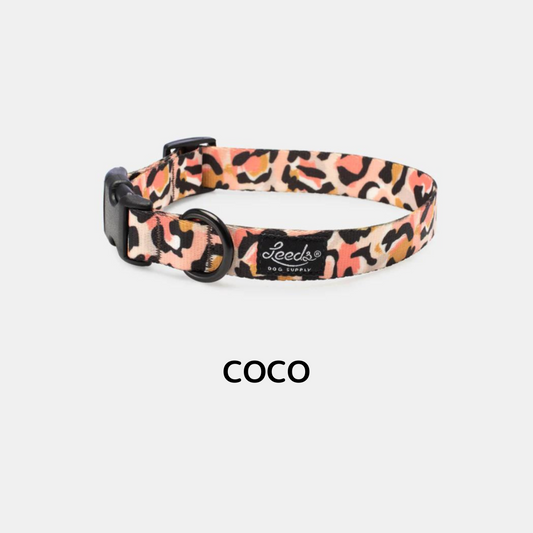 Leeds Dog Supply Collar COCO Mサイズ リーズドッグサプライ 首輪 ココ｜おしゃれで快適な犬用品