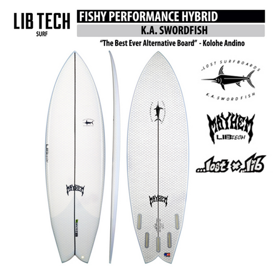 LIBTECH SURFBOARD K.A. SWORDFISH/リブテック サーフボード スウォードフィッシュ