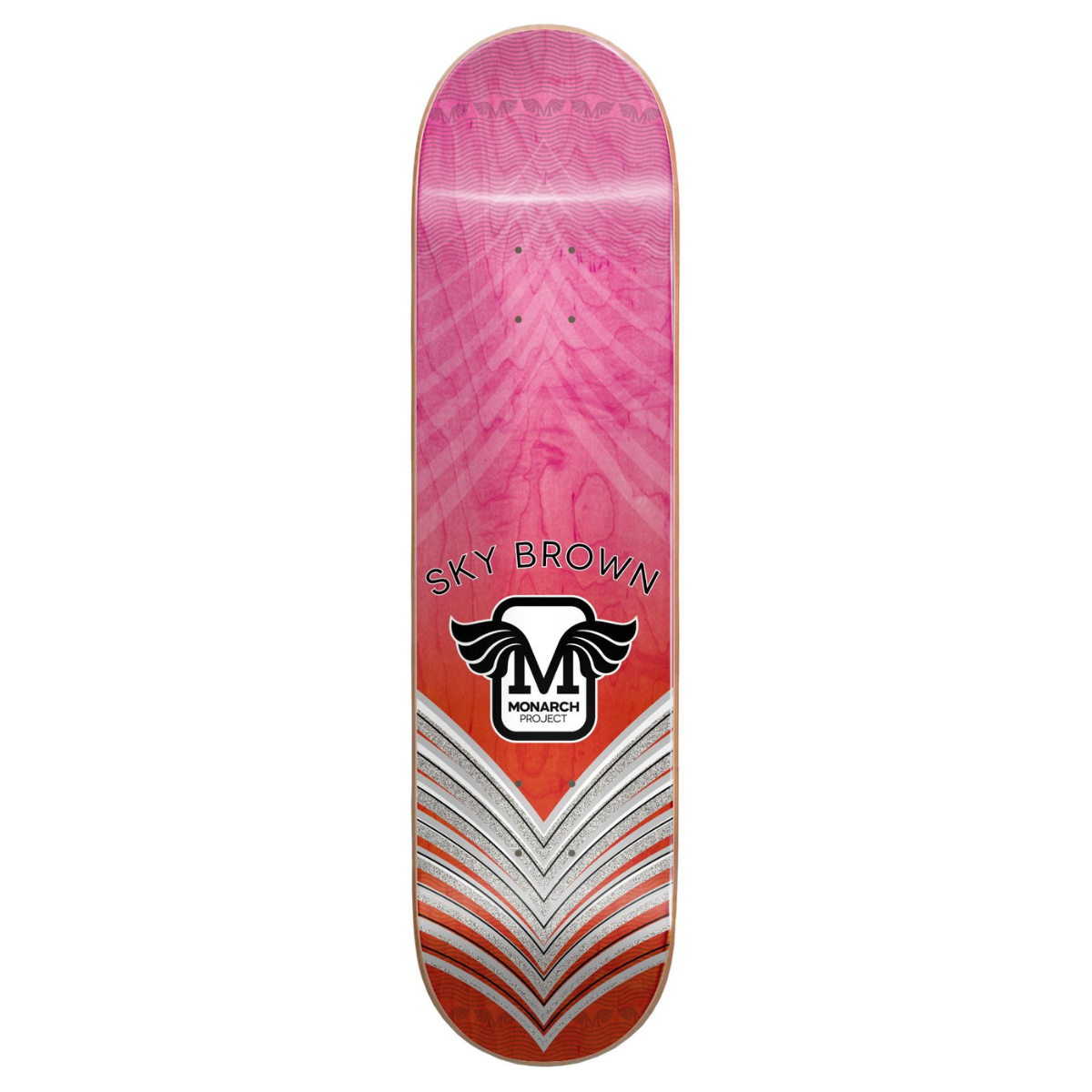 MONARCH PROJECT DECK SKY BROWN HOURS GRADIENT PINK 7.75"