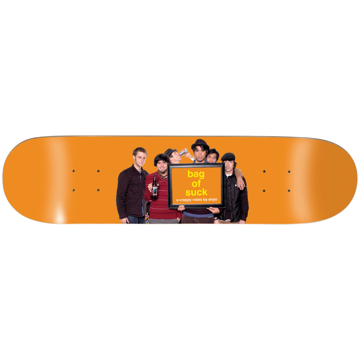 ENJOI DECK Buck of Suck DVD(Orange) R7 8.25"X32.1"