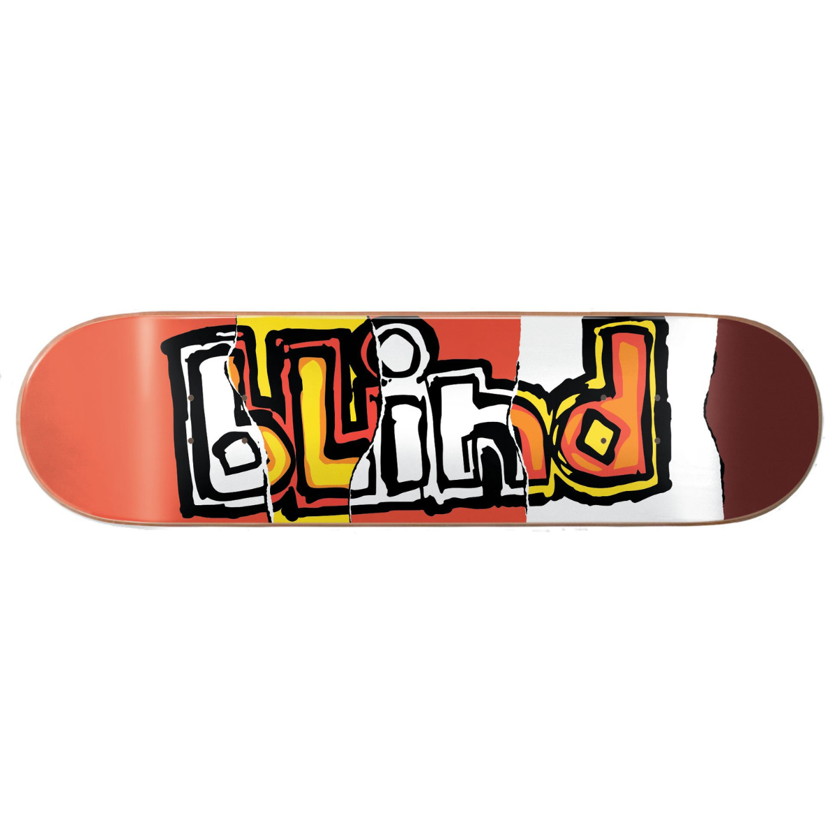 BLIND DECK OG Ripped Orange/Red 8.25"x32.1"