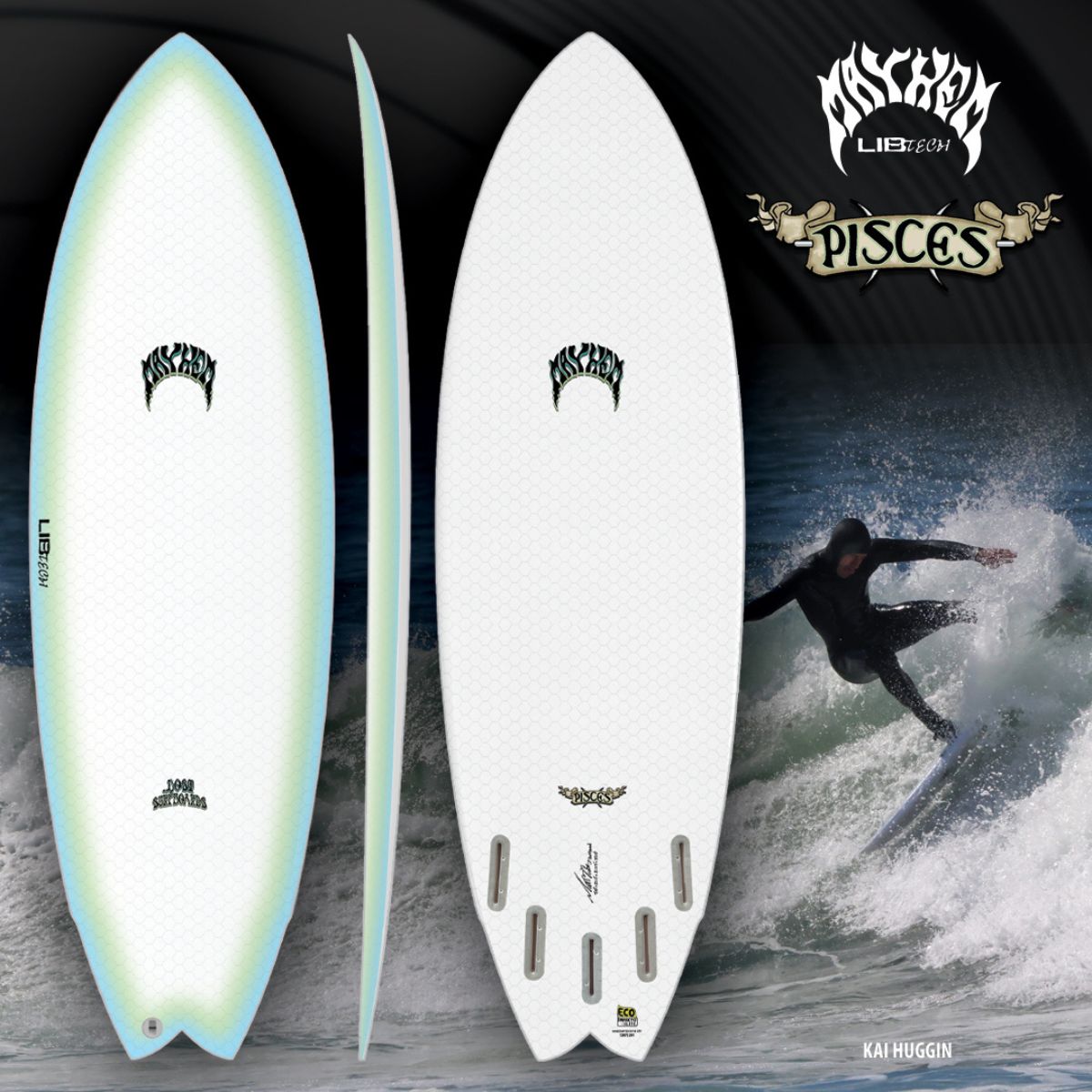 LIBTECH SURFBOARD PISCES / リブテック サーフボード ピーシーズ