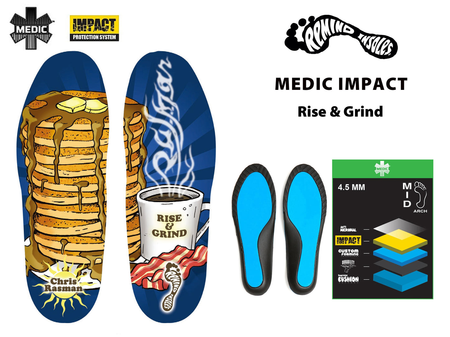 REMIND INSOLES MEDIC IMPACTシリーズ