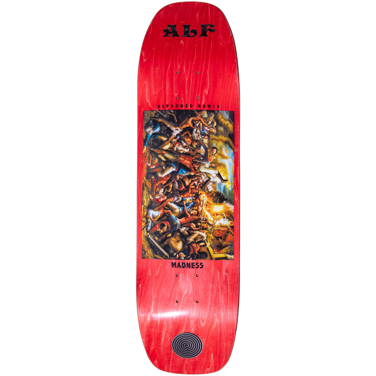 MADNESS DECK ALF-Red Alphonzo 8.375"x32.1"