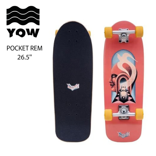YOW Surfskate POCKET REM 26.5"