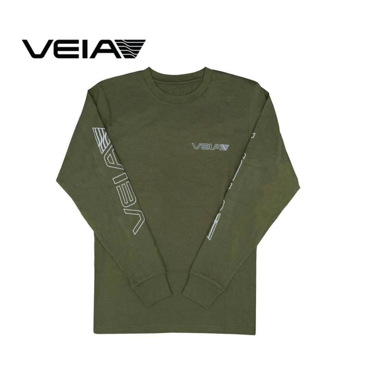 VEIA L/S Tee Olive XL / ベイア 長袖 T-シャツ