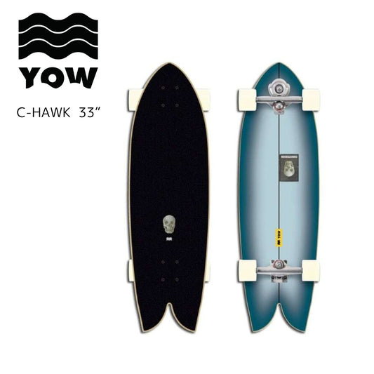 YOW Surfskate C-Hawk 33" Blue