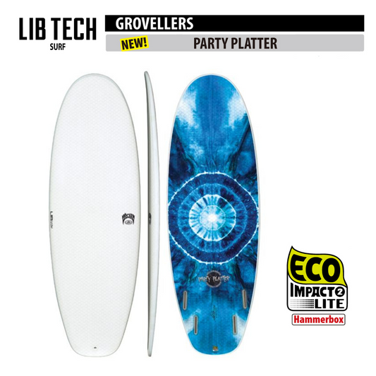 LIBTECH SURFBOARD PARTY PLATTER 5'7"(37.5cl)/リブテック サーフボード パーティプラッター
