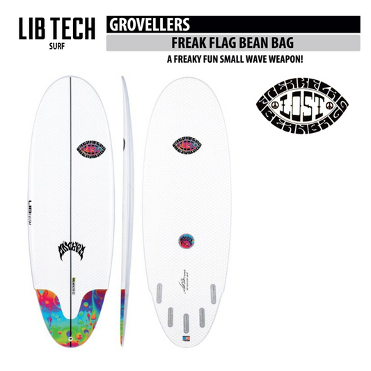 LIBTECH SURFBOARD FREAK FLAG BEAN BAG/リブテック サーフボード フリークフラグビーンバッグ