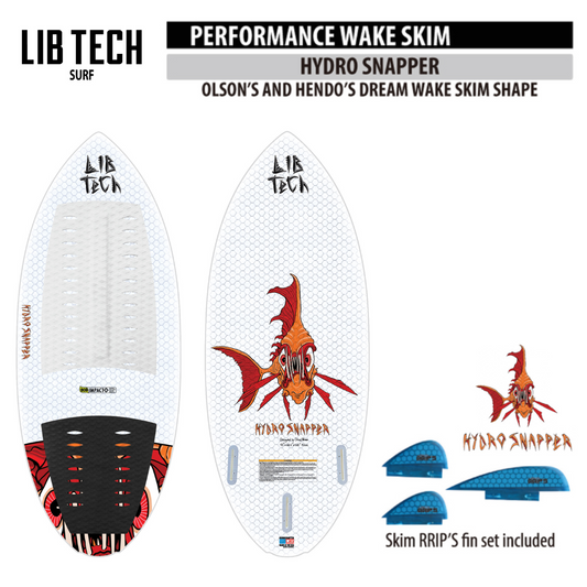 LIBTECH WAKE SURF HYDRO SNAPPER SKIM 4'7"(15.0cl)/リブテック ウェイクサーフボード ハイドロスナッパースキム