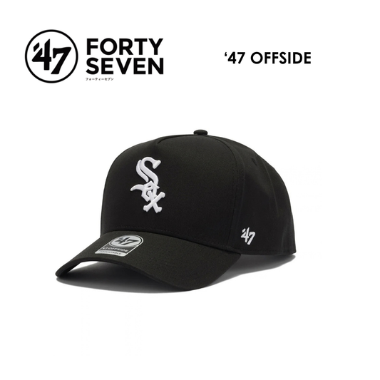 CAP ’47 OFFSIDE CHICAGO WHITE SOX BLACK / キャップ オフサイド シカゴ・ホワイトソックス