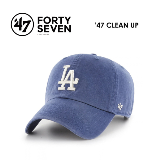 CAP ’47 CLEAN UP LOS ANGELS DODGERS TIMBER BLUE / キャップ クリーンナップ ロサンゼルス・ドジャース (コピー)
