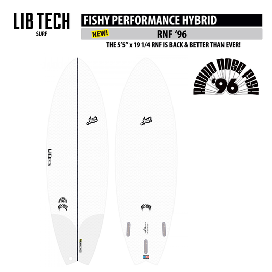 LIBTECH SURFBOARD RNF '96/リブテック サーフボード アールエヌエフ