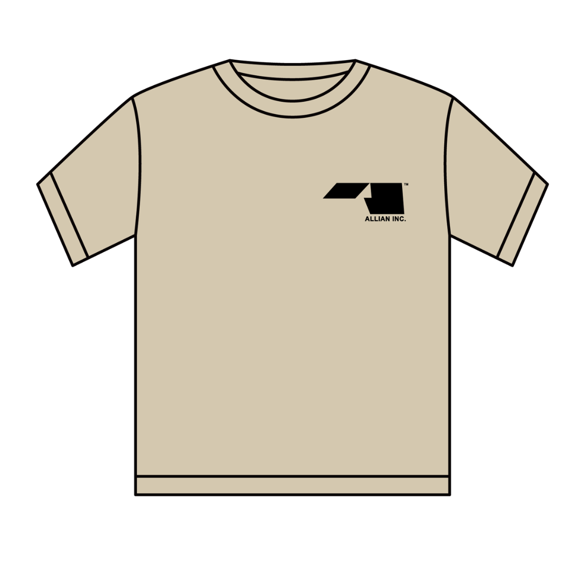 ALLIAN SS TEE/アライアン T-シャツ 半袖