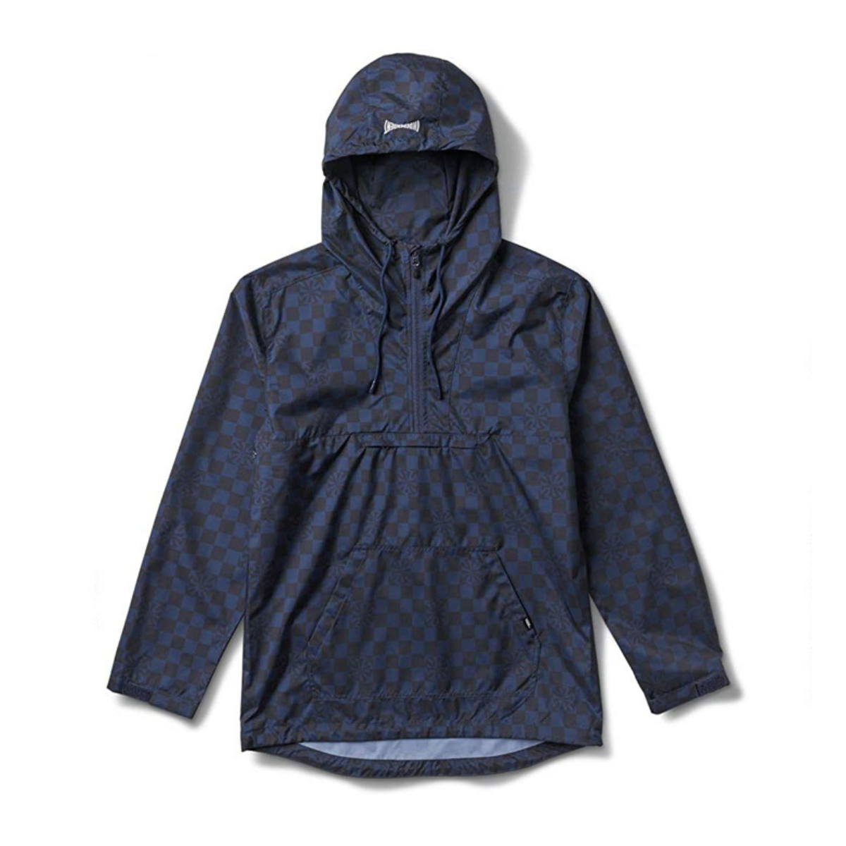 VANS x INDEPENDENT CHECKERBOARD ANORAK Dress blues Mサイズ / ヴァンズ x インディペンデント アノラック