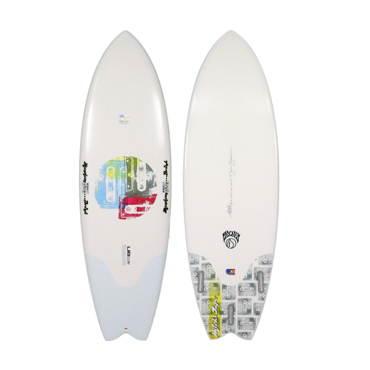 【訳あり品】LIBTECH SURFBOARD MICKS TAPE 5'8"