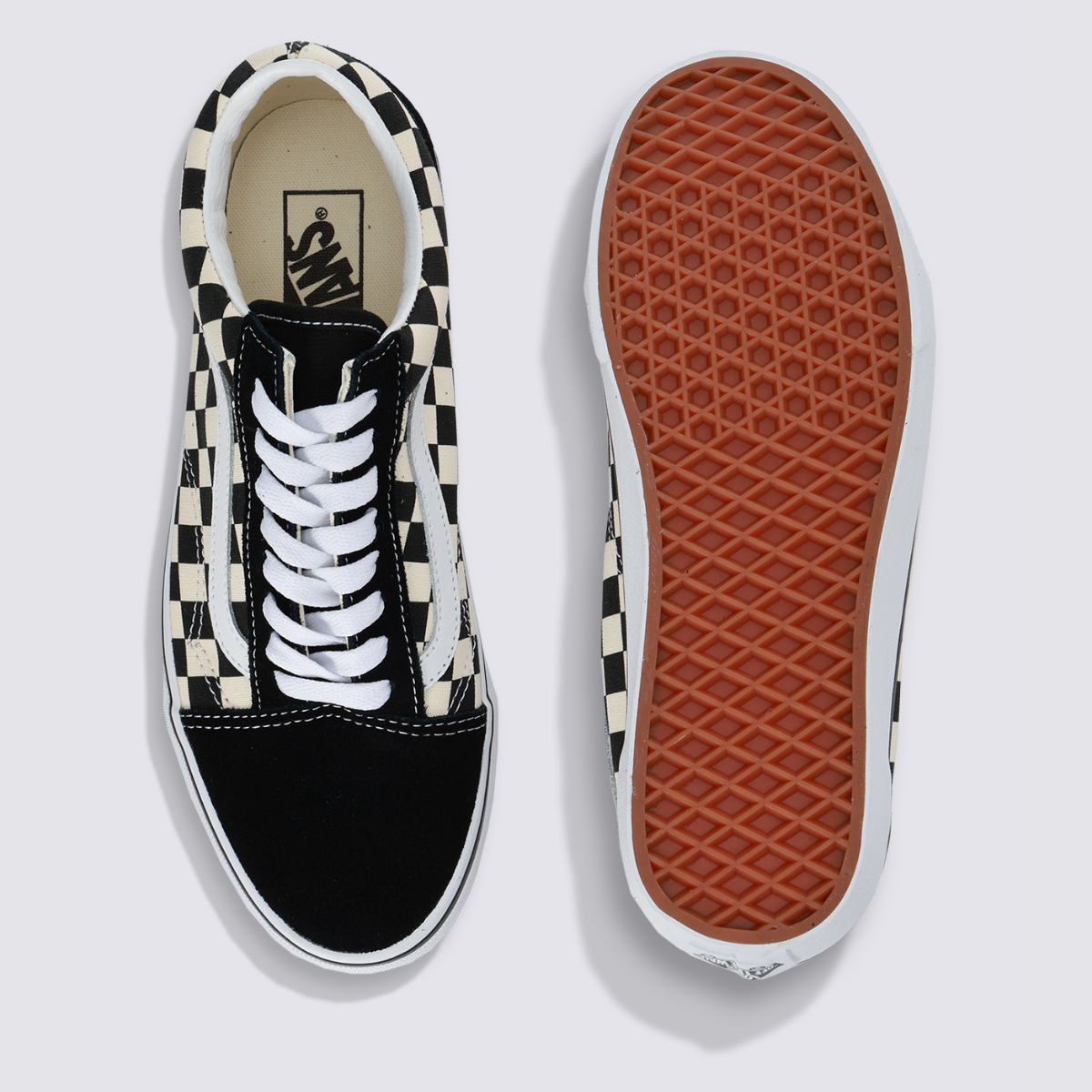 VANS OLD SKOOL (Primary Check)black/white / ヴァンズ オールドスクール チェック黒白