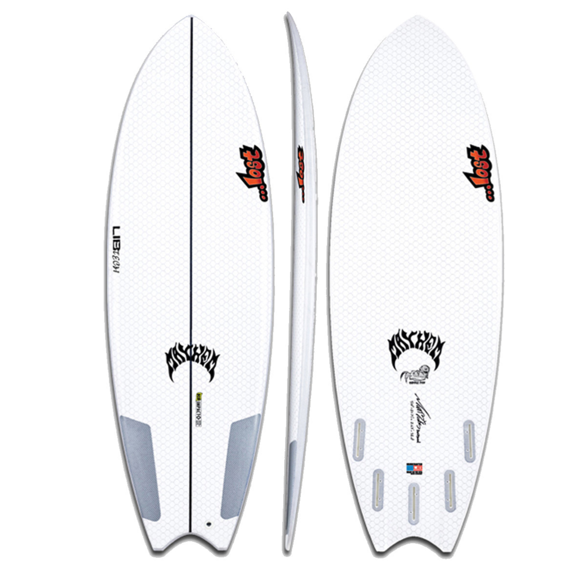 【訳あり品】LIBTECH SURFBOARD PUDDLE FISH