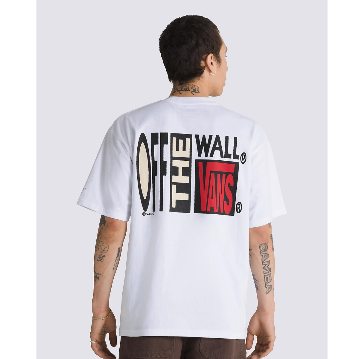 VANS SKATE AVE SS TEE White / ヴァンズ スケートエーヴィーィー 半袖Ｔシャツ 白