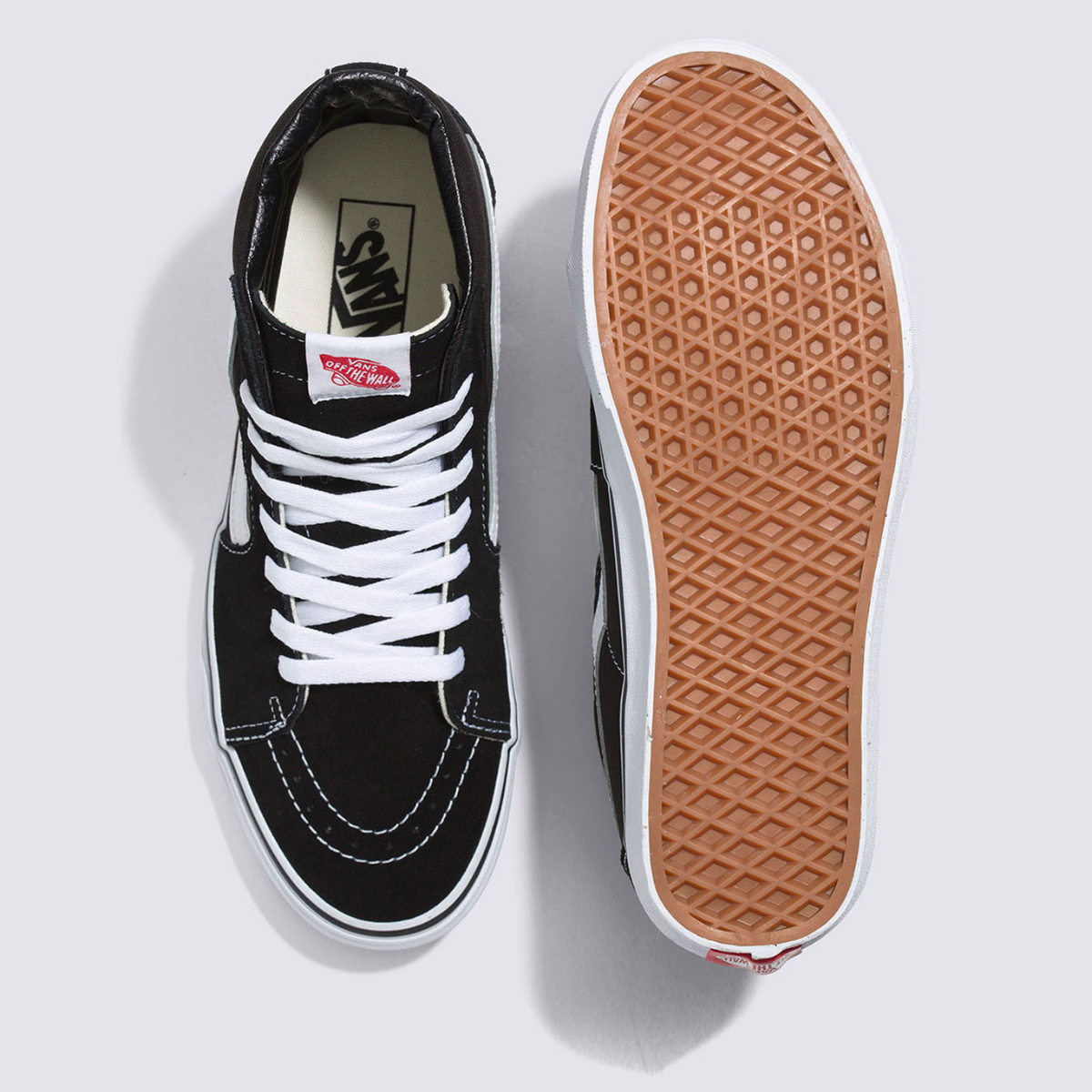 VANS SK8-HI Black/black/white / ヴァンズ スケートハイ 黒