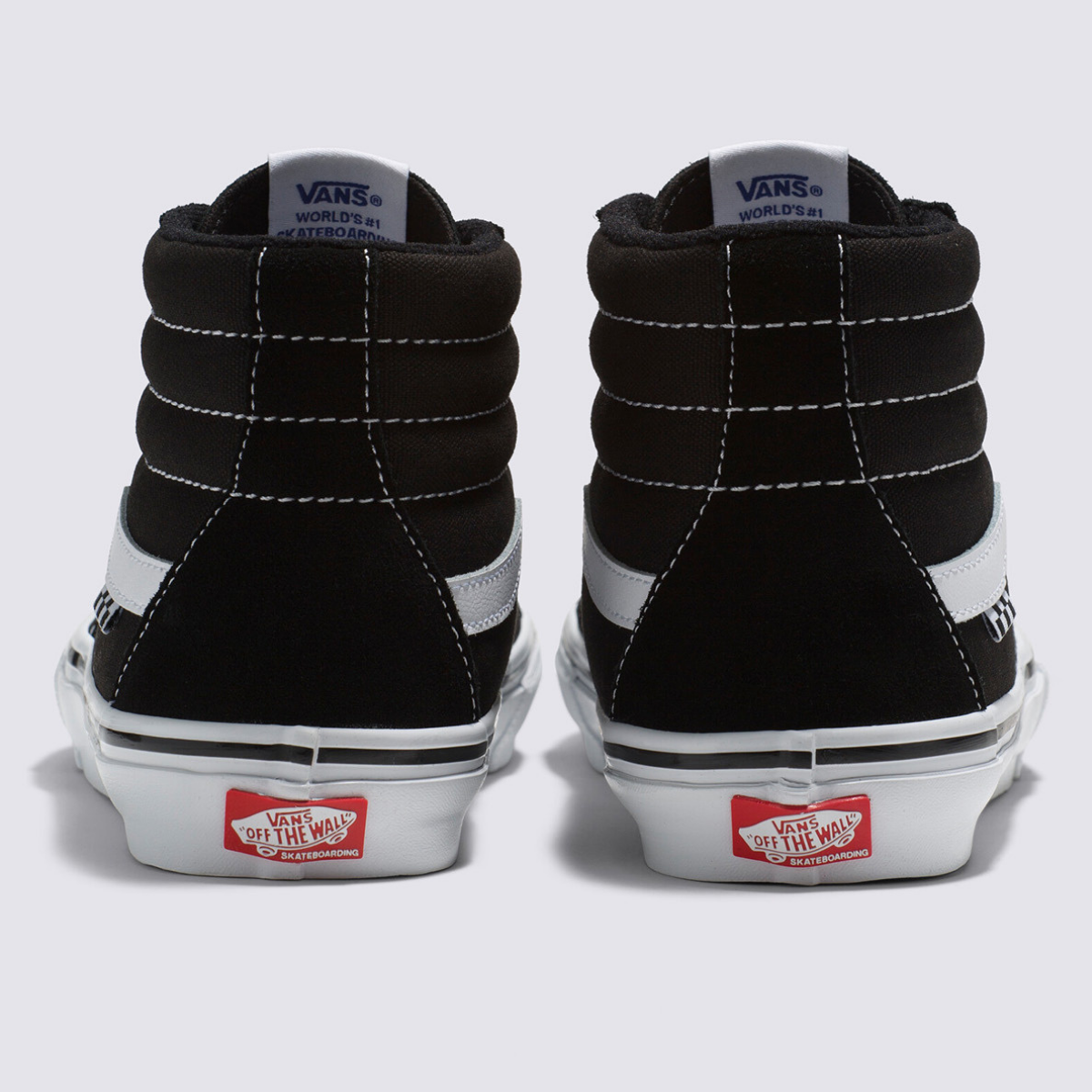 VANS SKATE SK8-HI Black/white / ヴァンズ スケートスケハイ 黒