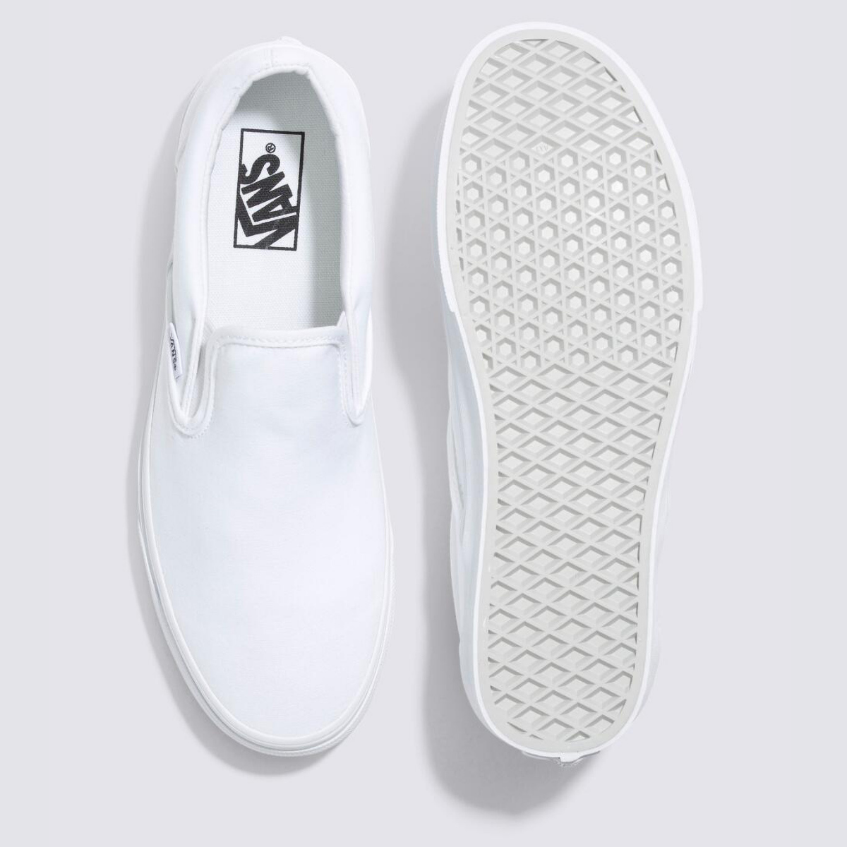 VANS CLASSIC SLIP-ON True white / ヴァンズ クラシックスリッポン トゥルーホワイト